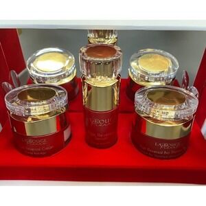 NEW La Rouge Pierre Coral Collection Briefcase Cream Serum Mask